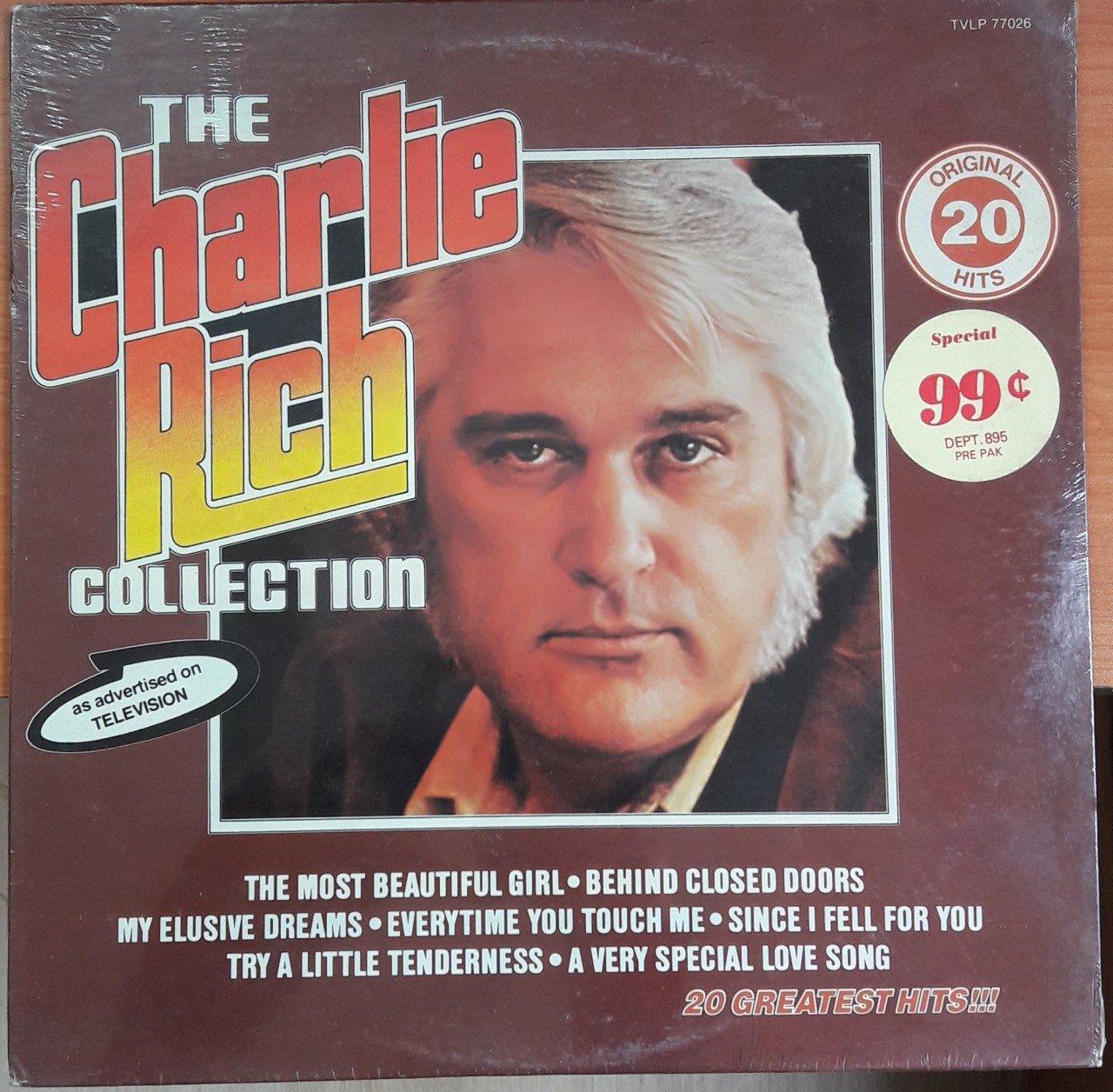 THE CHARLIE RICH COLLECTION - DÖNEM BASKISI PLAK SIFIR