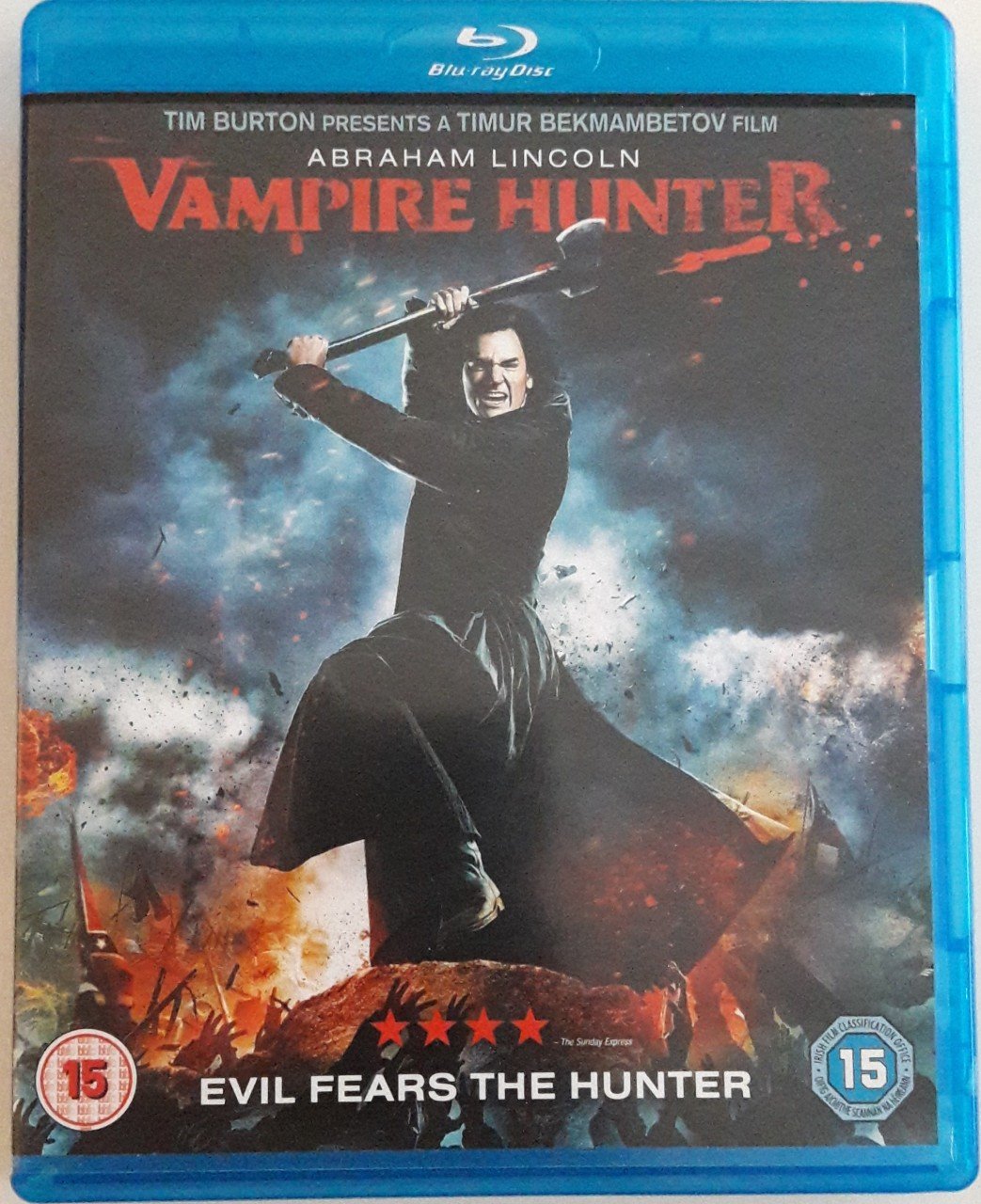 ABRAHAM LINCOLN VAMPIRE HUNTER - ABRAHAM LINCOLN VAMPİR AVCISI - TIMUR BEKMAMBETOV - BLU-RAY 2.EL TR ALTYAZI YOK