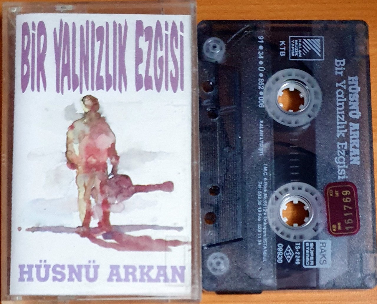 HÜSNÜ ARKAN - BİR YALNIZLIK EZGİSİ (1991) - KASET KALAN MÜZİK 2.EL