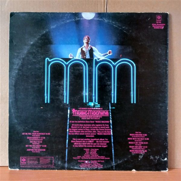THE MUSIC MACHINE / THE ORIGINAL SOUNDTRACK RECORDING / THE MUSIC MACHINE WITH PATTI BOULAYE (1979) - LP 2.EL PLAK