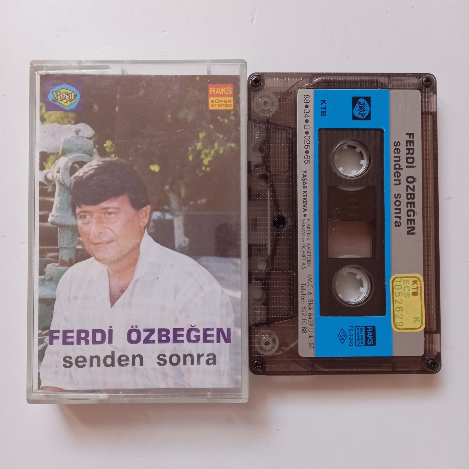 FERDİ ÖZBEĞEN - SENDEN SONRA (1988) - KASET 2.EL