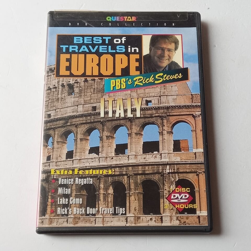 BEST OF TRAVELS IN EUROPE / PBS\'S RICK STEVES - ITALY - DVD 2.EL