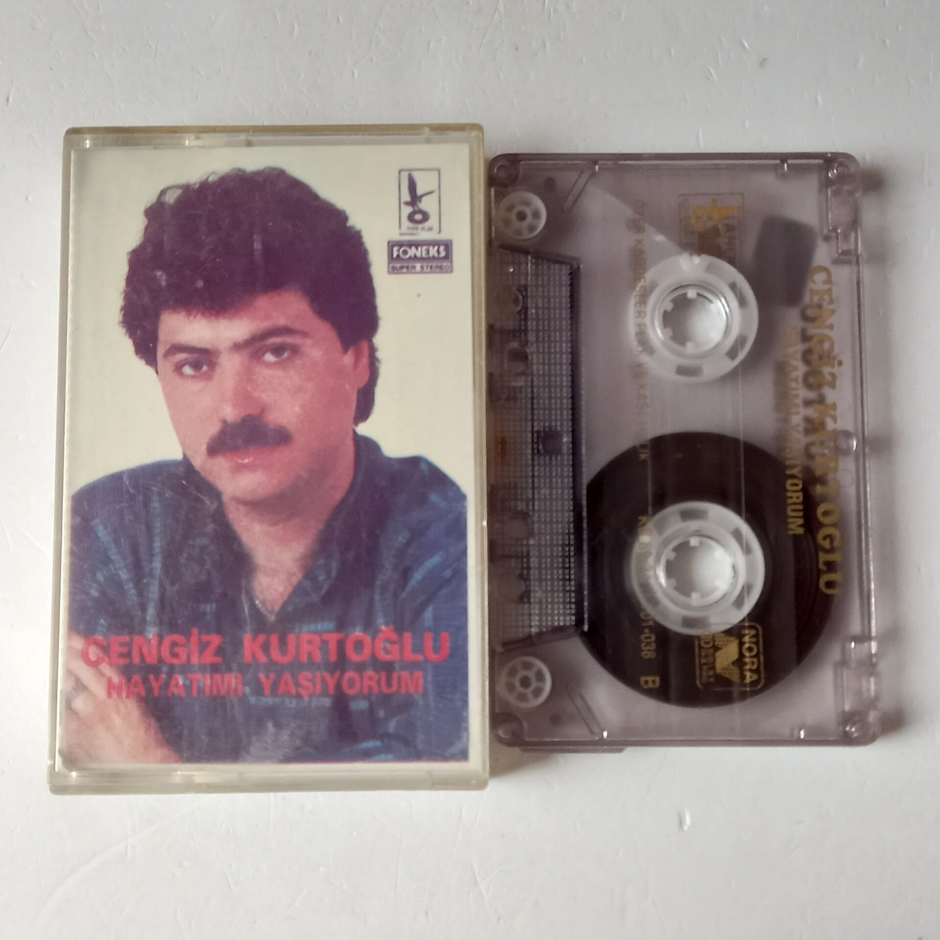 CENGİZ KURTOĞLU - HAYATIMI YAŞIYORUM (1989) - KASET 2.EL