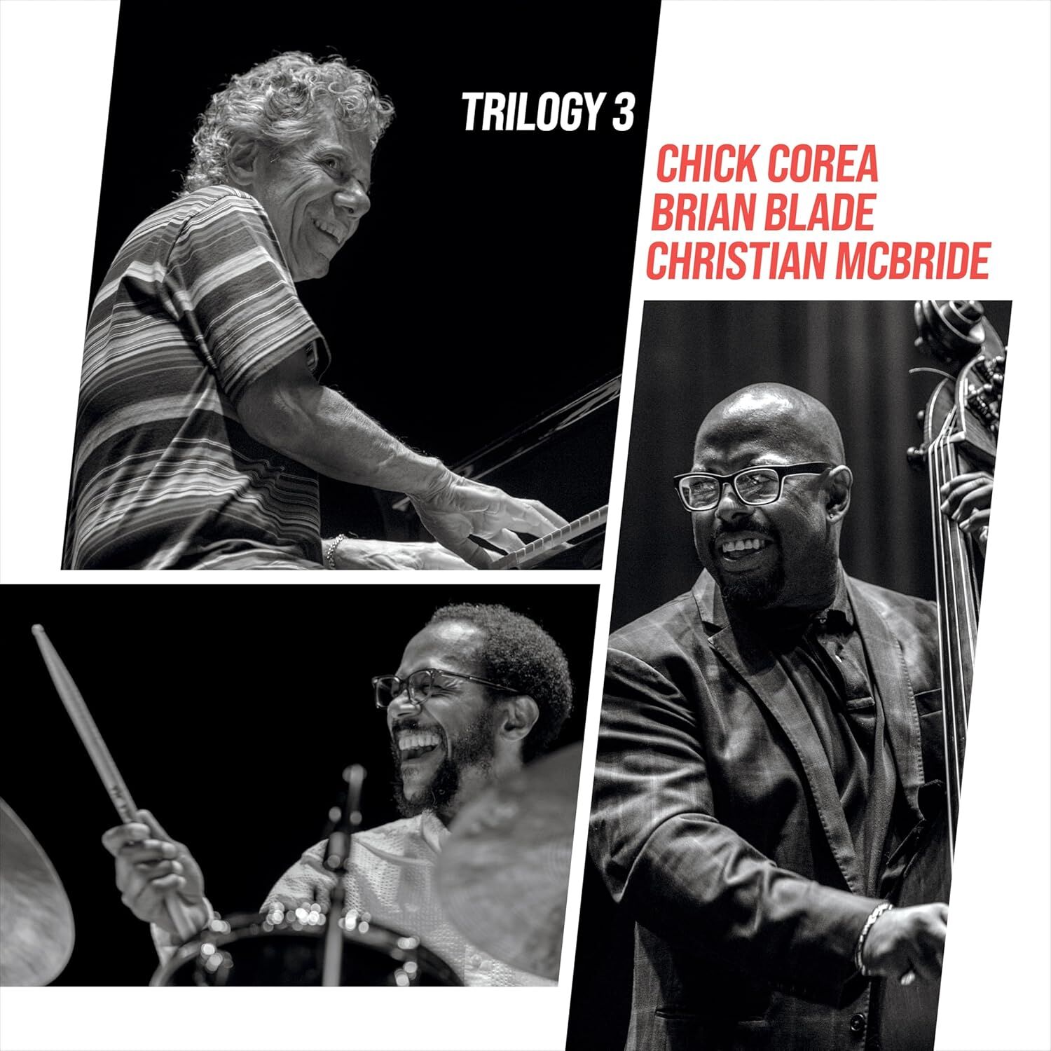 CHICK COREA BRIAN BLADE CHRISTIAN MCBRIDE - TRILOGY (2025) - 2LP SIFIR PLAK