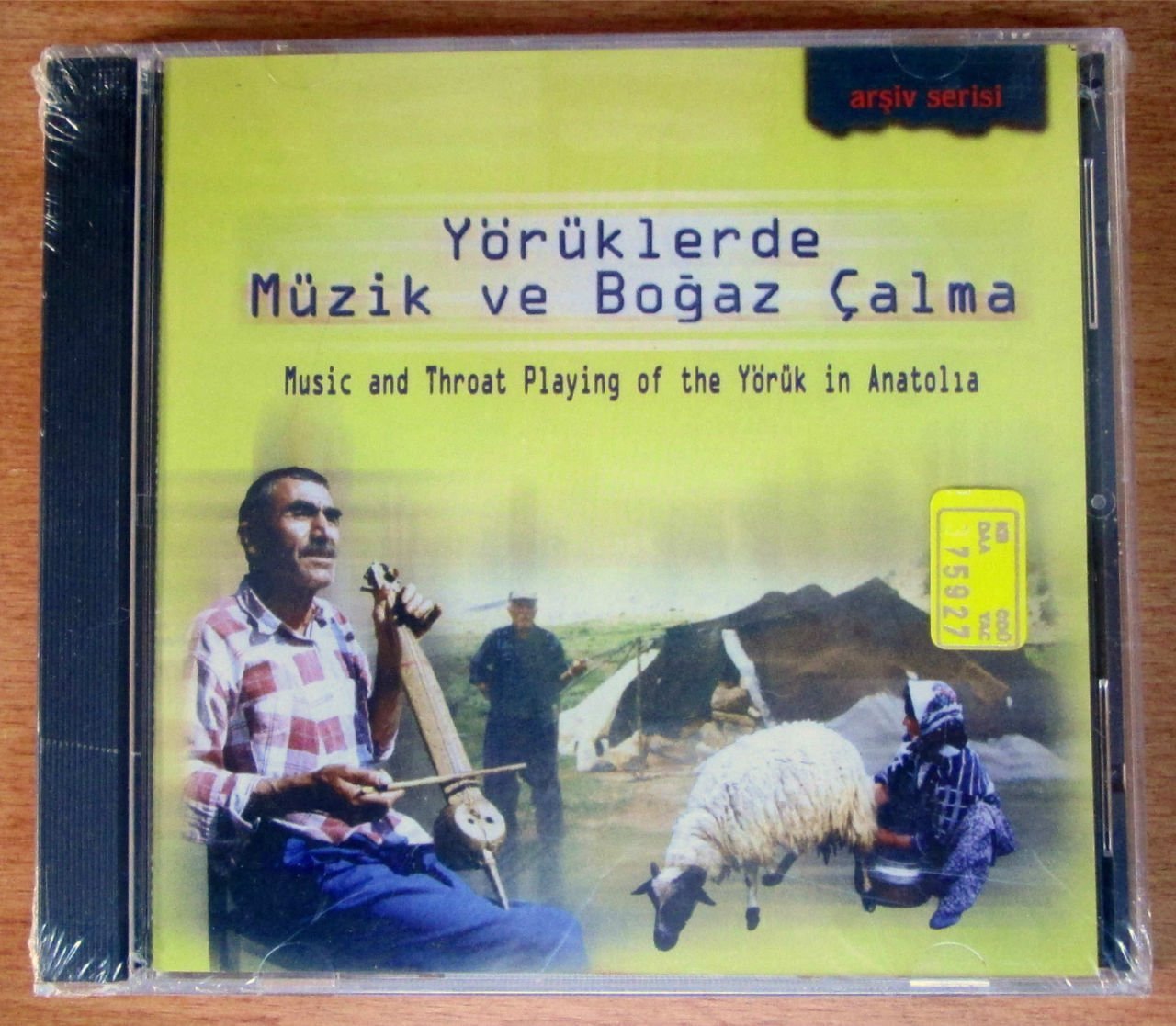 YÖRÜKLERDE MÜZİK VE BOĞAZ ÇALMA - CD SIFIR
