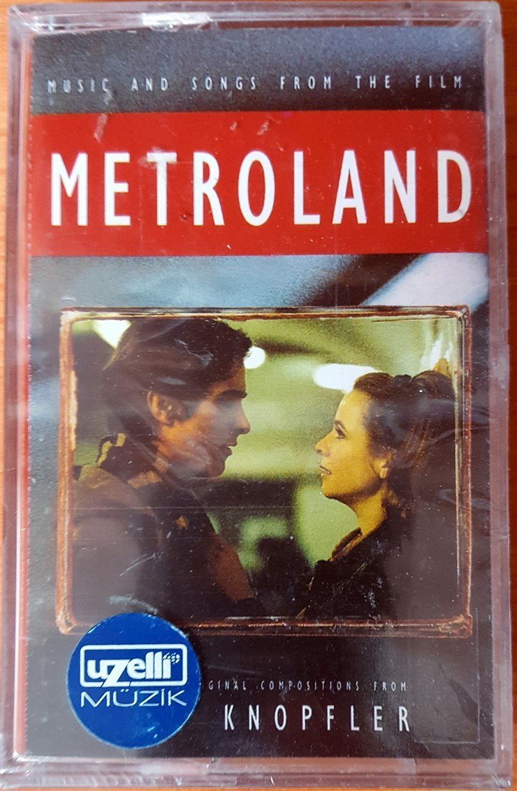 MARK KNOPFLER - MUSIC FROM THE FILM METROLAND SOUNDTRACK CASSETTE MADE IN TURKEY ''NEW''