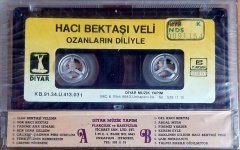 HACI BEKTAŞ VELİ - OZANLARIN DİLİYLE (1991) - KASET DİYAR MÜZİK SIFIR