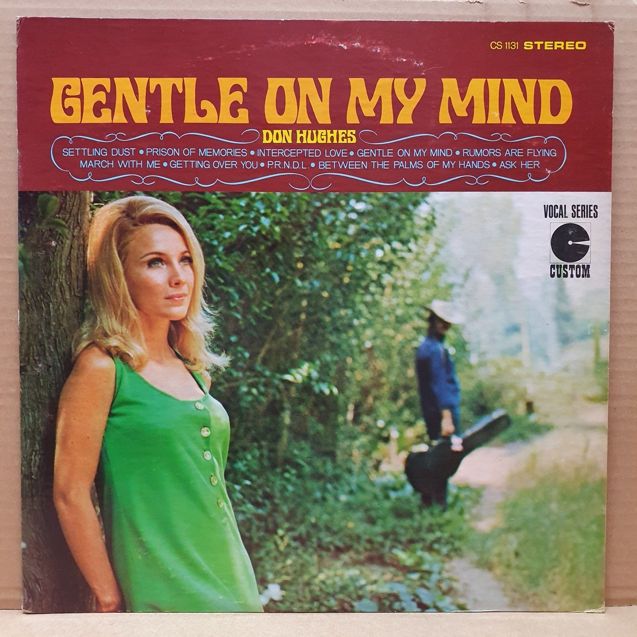 DON HUGHES - GENTLE ON MY MIND (1970) - LP 2.EL PLAK