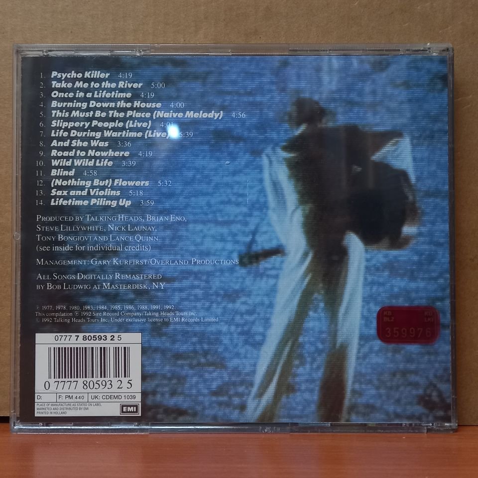 TALKING HEADS - ONCE IN A LIFETIME / THE BEST OF (1992) - CD 2.EL