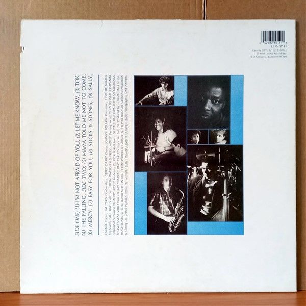 CARMEL – THE FALLING (1986) - LP 2.EL PLAK