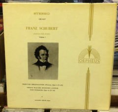 SCHUBERT DANCES FOR PIANO JACQUES ABRAM LP