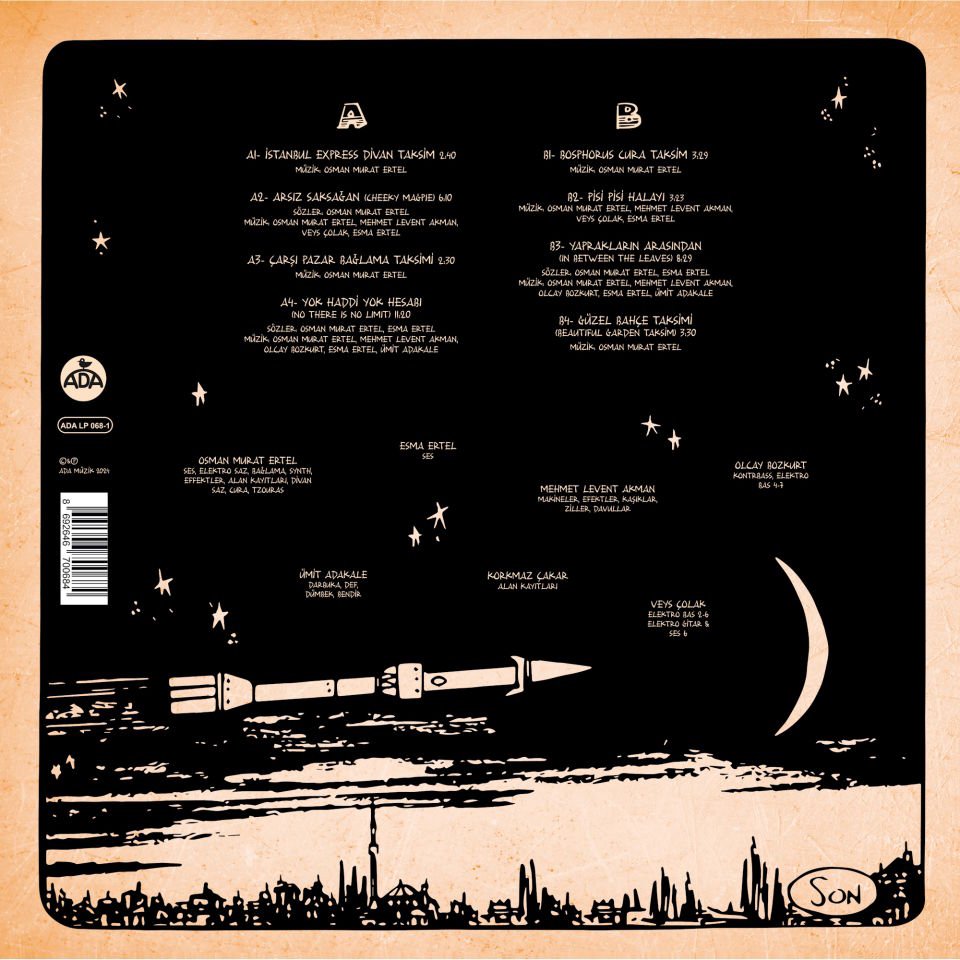 BABA ZULA - İSTANBUL SOKAKLARI (2024) - LP 180GR SIFIR PLAK