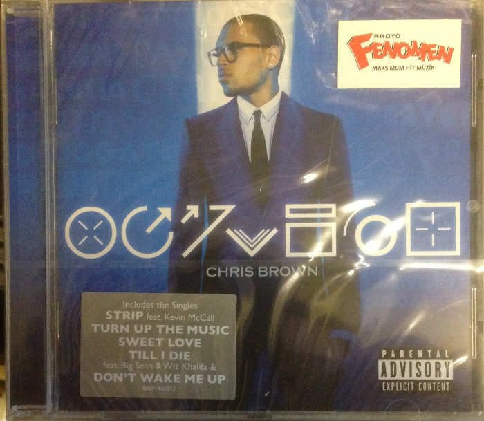 CHRIS BROWN FORTUNE CD 2012 SIFIR