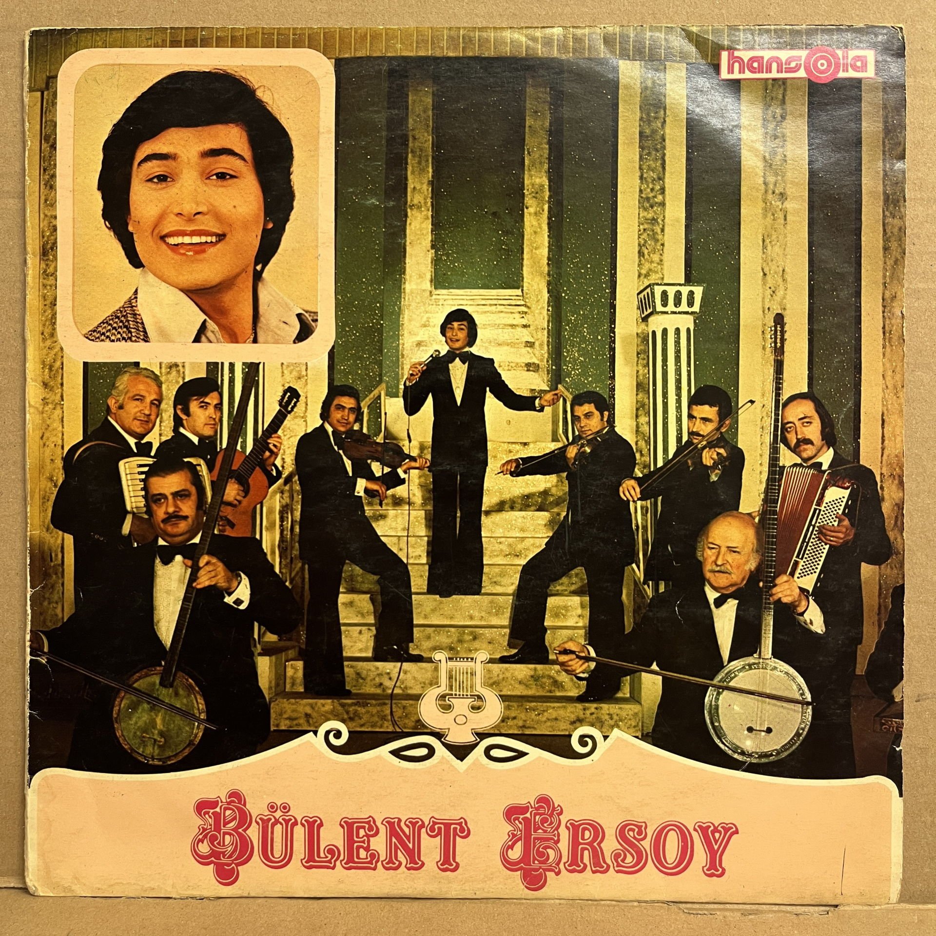 BÜLENT ERSOY - ÖLMEYEN ESERLER (1978) HANSOLA - LP 2.EL PLAK