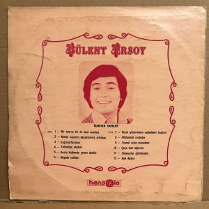 BÜLENT ERSOY - ÖLMEYEN ESERLER (1978) HANSOLA - LP 2.EL PLAK