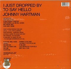 JOHNNY HARTMAN - I JUST DROPPED BY TO SAY HELLO (1964) - PLAK SIFIR