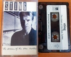 STING - THE DREAM OF THE BLUE TURTLES (1989) TOPKAPI CASSETTE MADE IN TURKEY ''USED'' PAPER LABEL