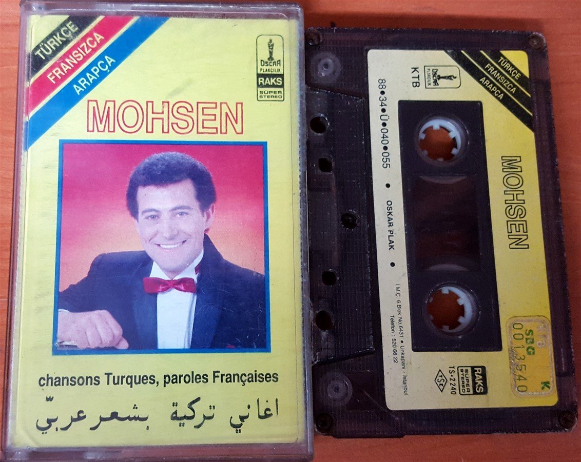 MOHSEN - TÜRKÇE FRANSIZCA ARAPÇA KASET 2.EL