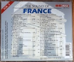 THE SOUND OF FRANCE VOLUME 2 / 20 CHANSONS FORMIDABLES / MICHEL FUGAIN, JULIEN CLERC, DALIDA, DEMIS ROUSSOS, MICHEL SARDOU (1993) BR MUSIC CD 2.EL