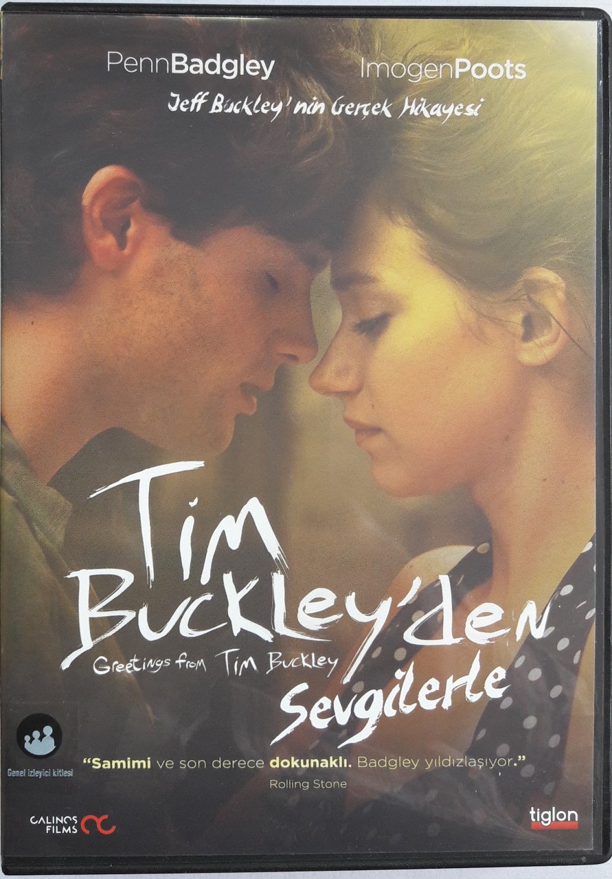 TIM BUCKLEY'DEN SEVGİLERLE - GREETINGS FROM TIM BUCKLEY - PENN BADGLEY - IMOGEN POOTS - DVD 2.EL