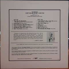 VIC DAMONE - I JUST CALLED TO SAY I LOVE YOU - PLAK 2.EL