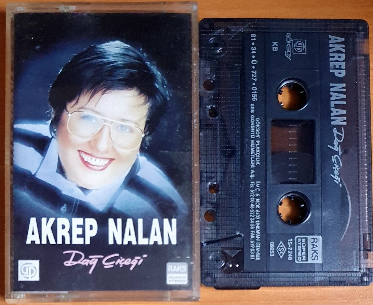 AKREP NALAN - DAĞ ÇİÇEĞİ (1991) - KASET 2.EL