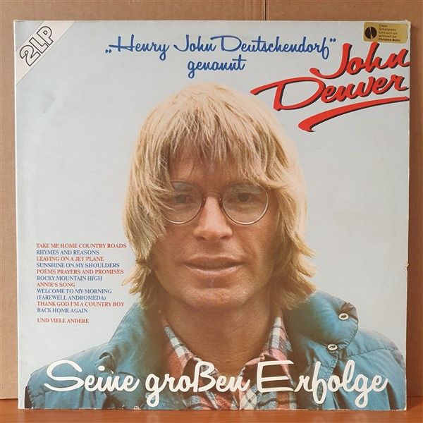 JOHN DENVER - SEINE GROSSEN ERFOLGE (1978) - 2LP 2.EL PLAK