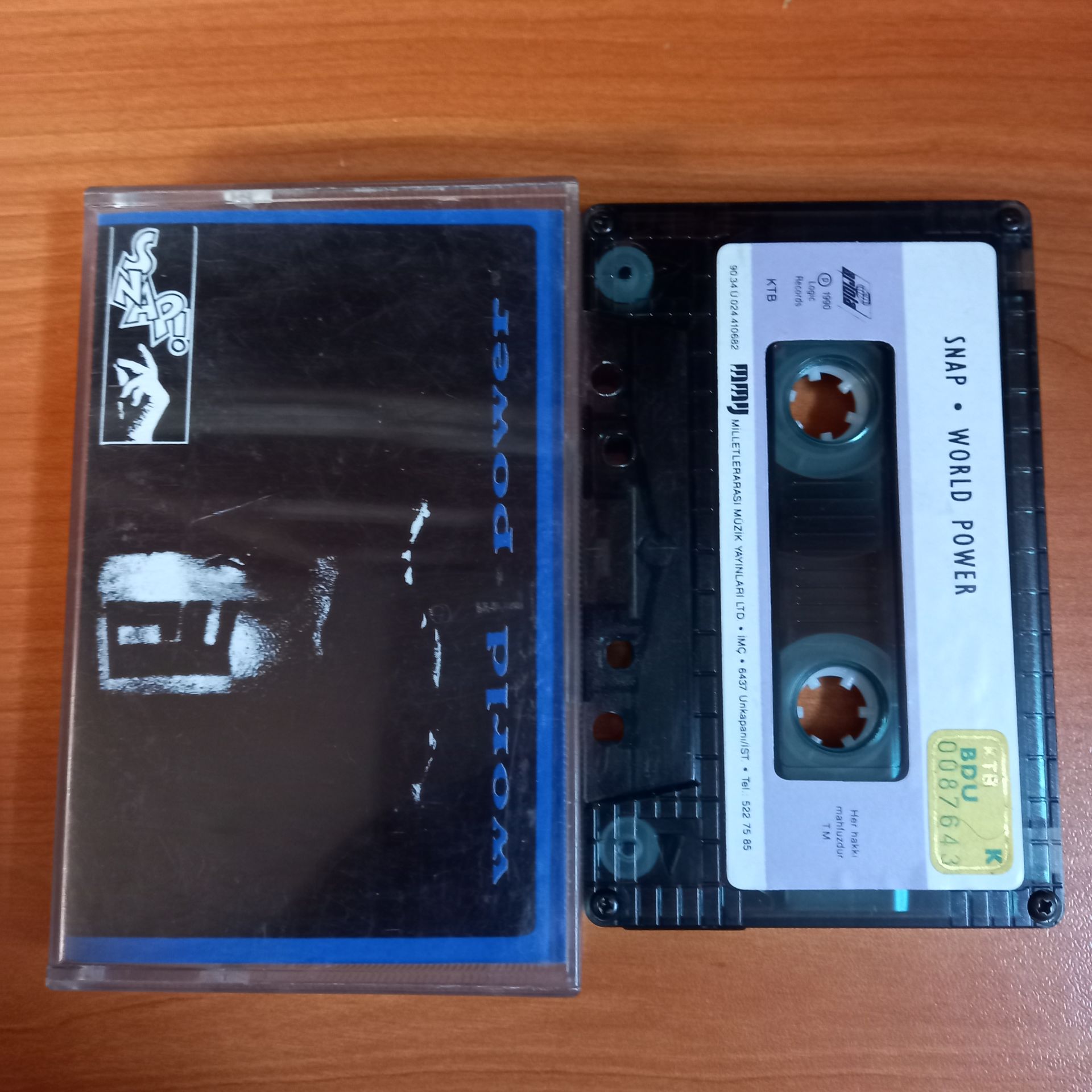 SNAP - WORLD POWER (1990) - KASET 2.EL