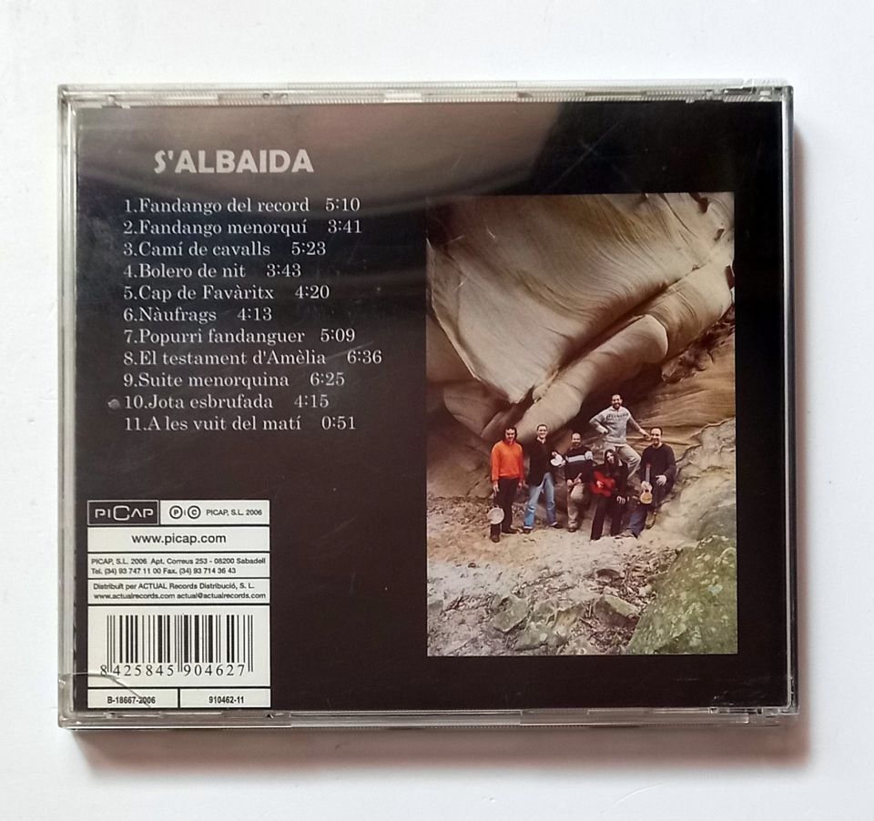 S'ALBAIDA – EL LLENGUATGE DE LES PEDRES (2006) - CD 2.EL