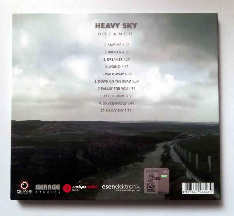 HEAVY SKY – DREAMER (2016) - CD 2.EL