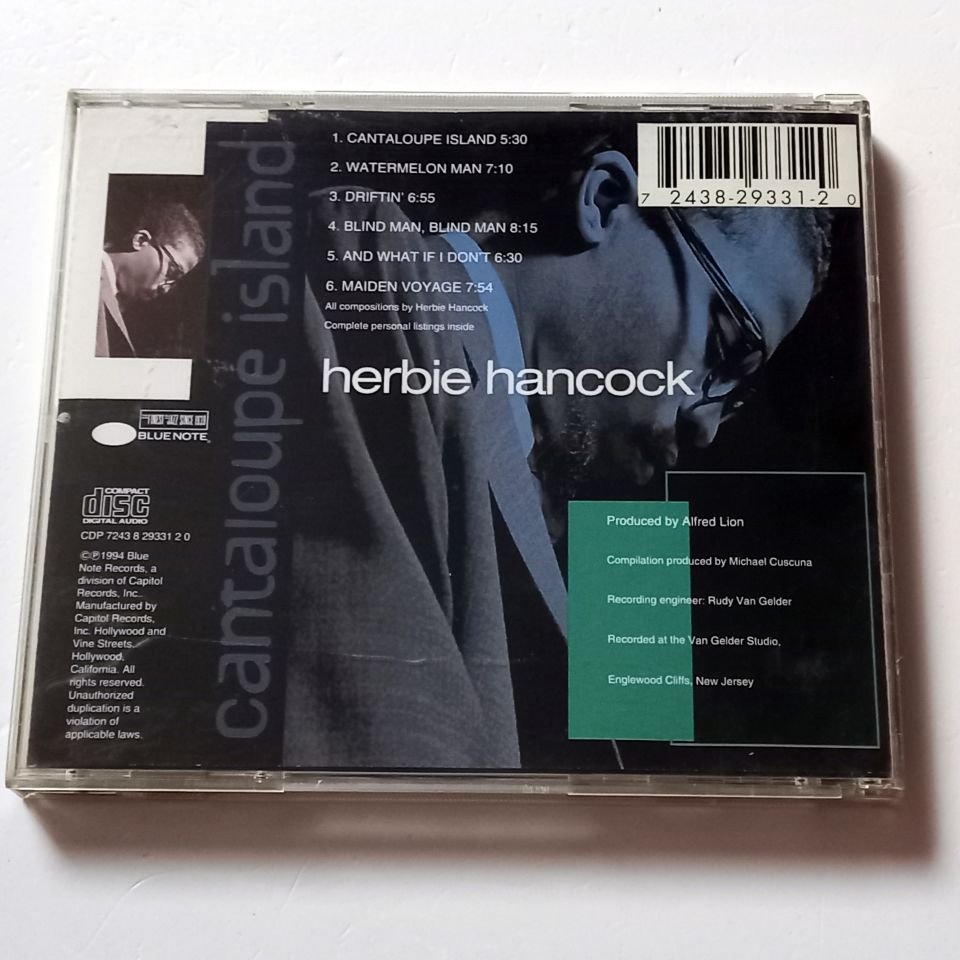 HERBIE HANCOCK – CANTALOUPE ISLAND (1994) - CD COMPILATION 2.EL