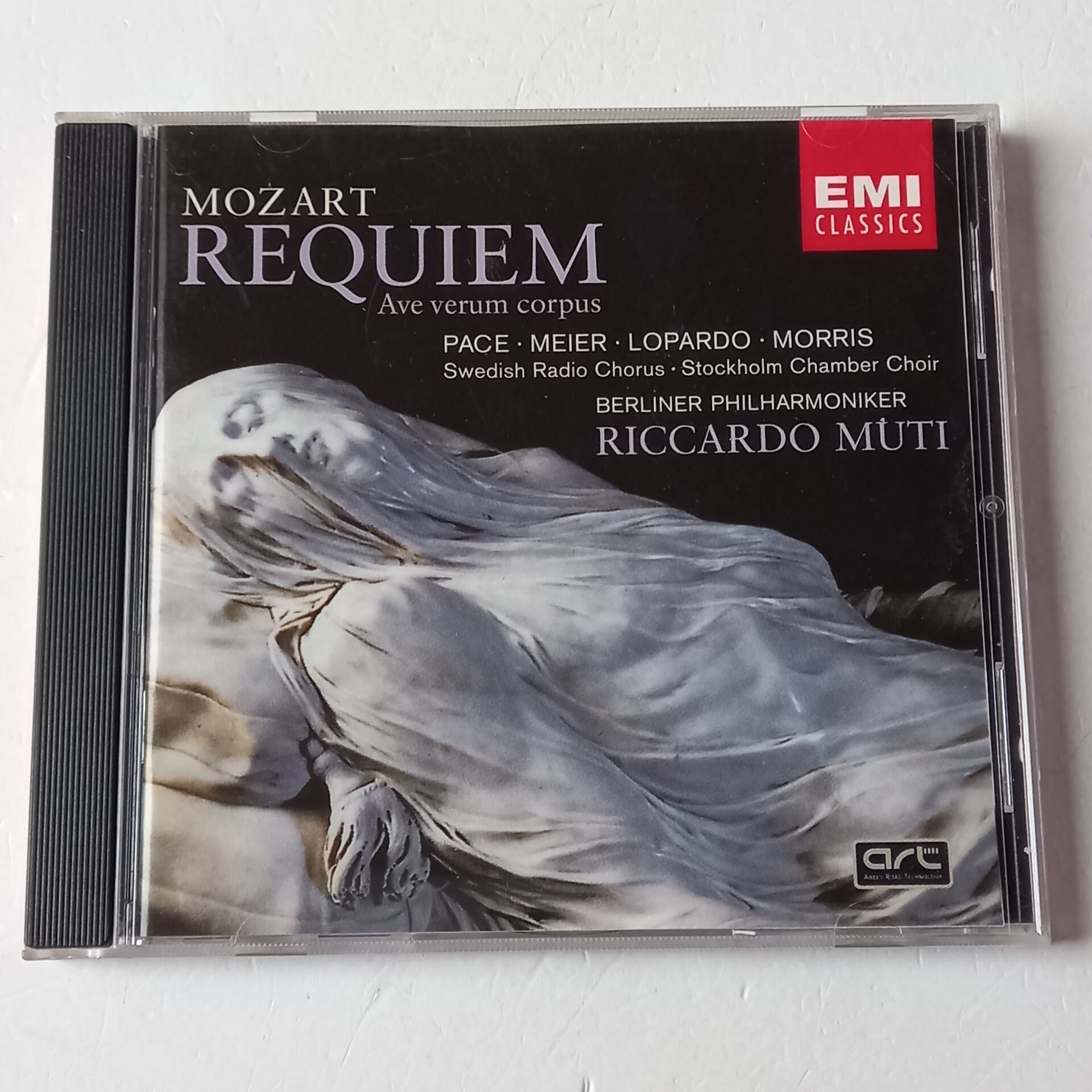 MOZART: REQUIEM - BERLINER PHILHARMONIKER, MUTI (1987) - CD 2.EL