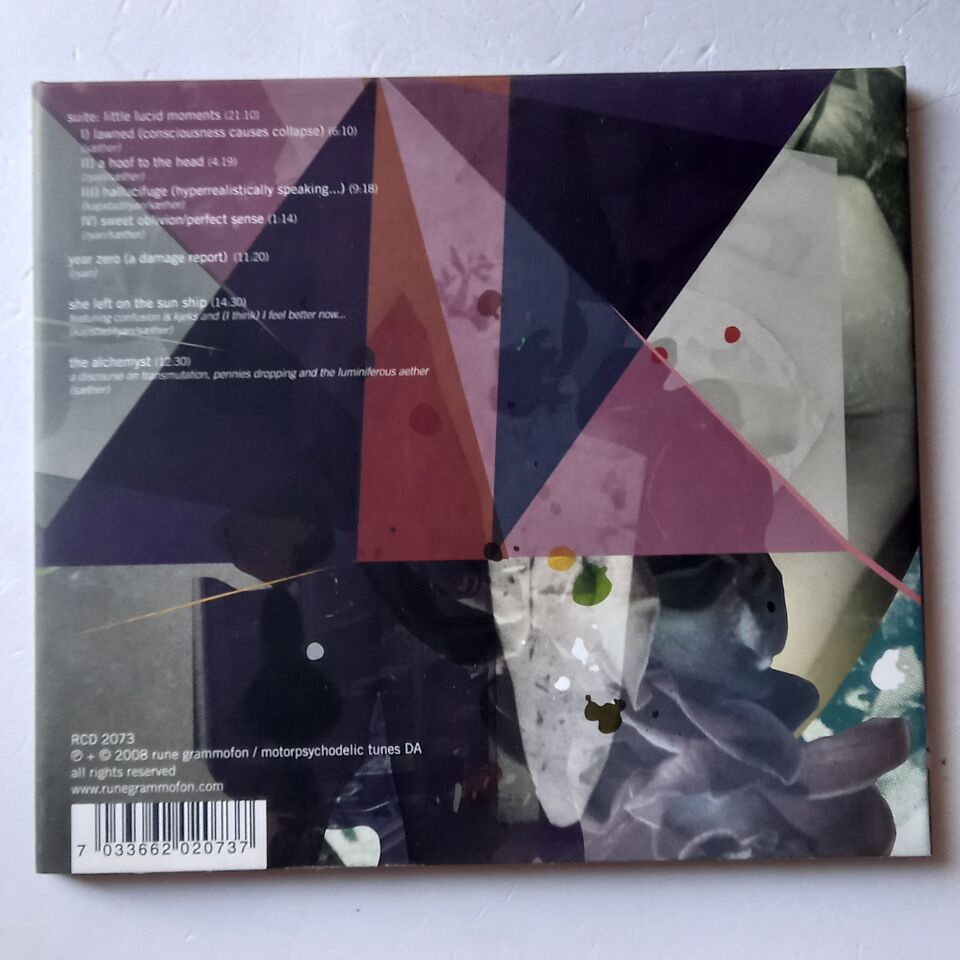 MOTORPSYCHO – LITTLE LUCID MOMENTS (2008) - CD DIGIPAK 2.EL