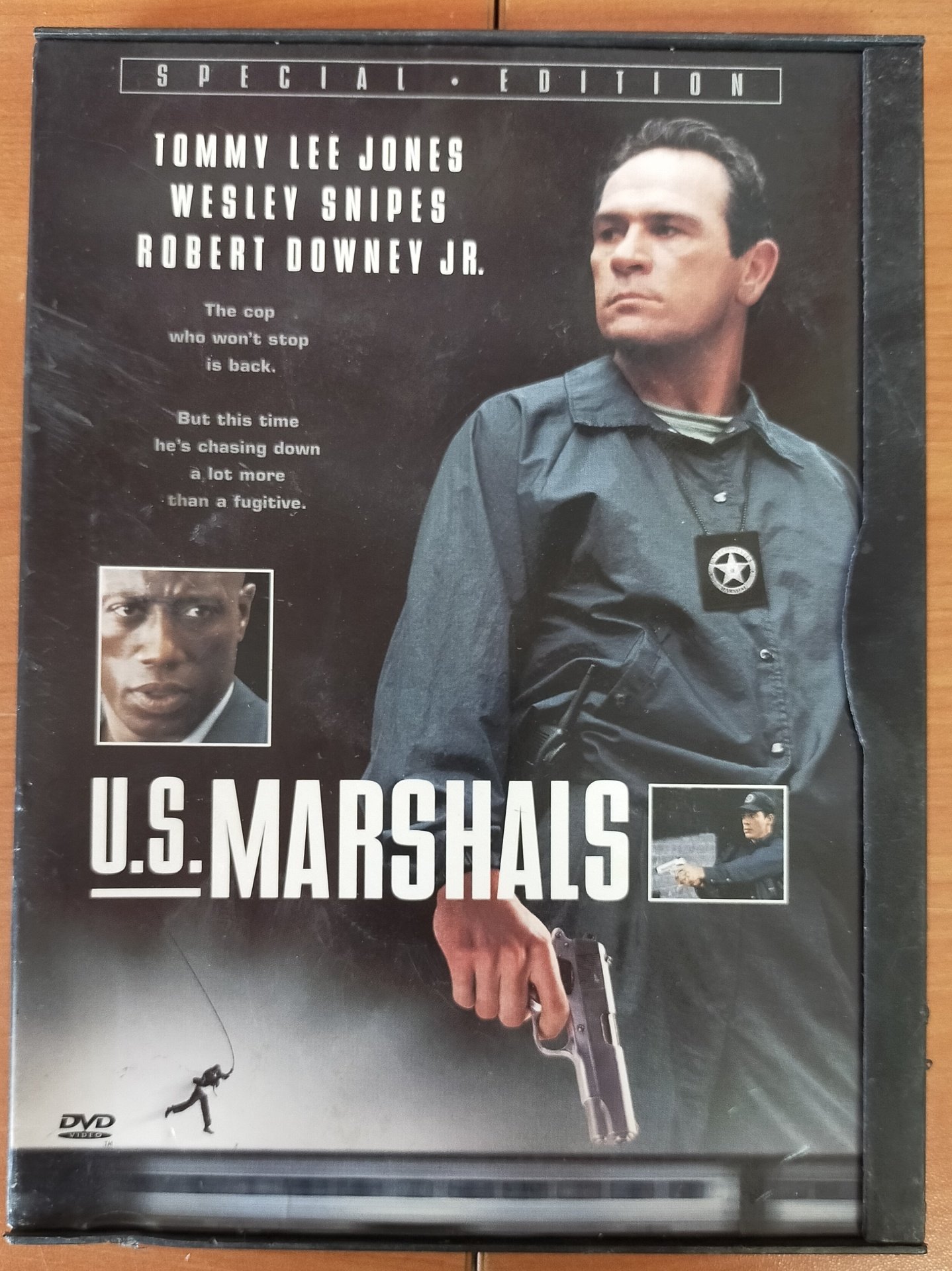 U.S. MARSHALS - TOMMY LEE JONES - WESLEY SNIPES - SNAPCASE DVD 2.EL