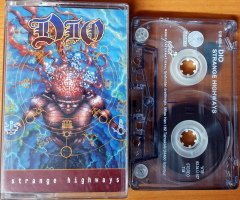 DIO - STRANGE HIGHWAYS (1993) YONCA CASSETTE MADE IN TURKEY ''USED''