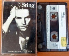 STING - ...NOTHING LIKE THE SUN (1990) TOPKAPI CASSETTE MADE IN TURKEY ''USED'' PAPER LABEL