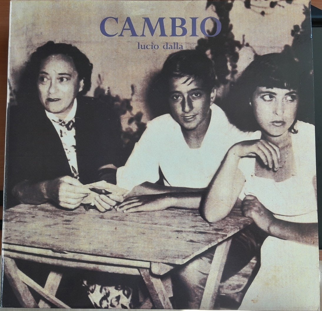 LUCIO DALLA - CAMBIO (1990) - PLAK 2.EL