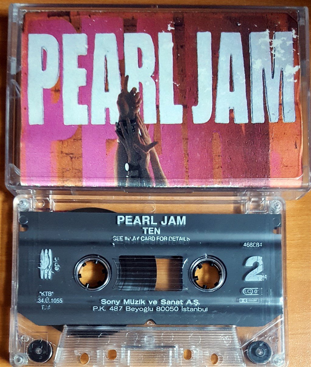 PEARL JAM - TEN / SONY KASET 2.EL