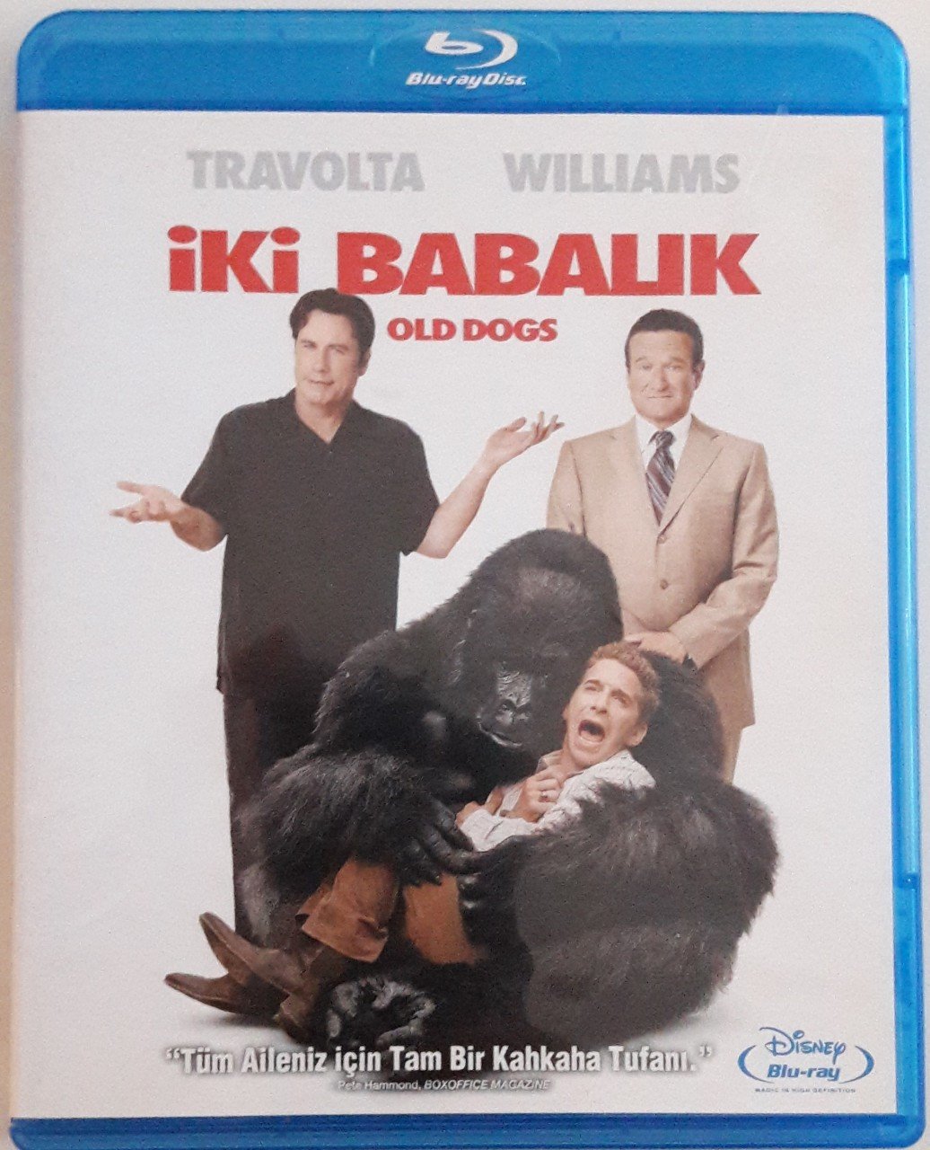 İKİ BABALIK - OLD DOGS - JOHN TRAVOLTA - ROBIN WILLIAMS - BLU-RAY 2.EL