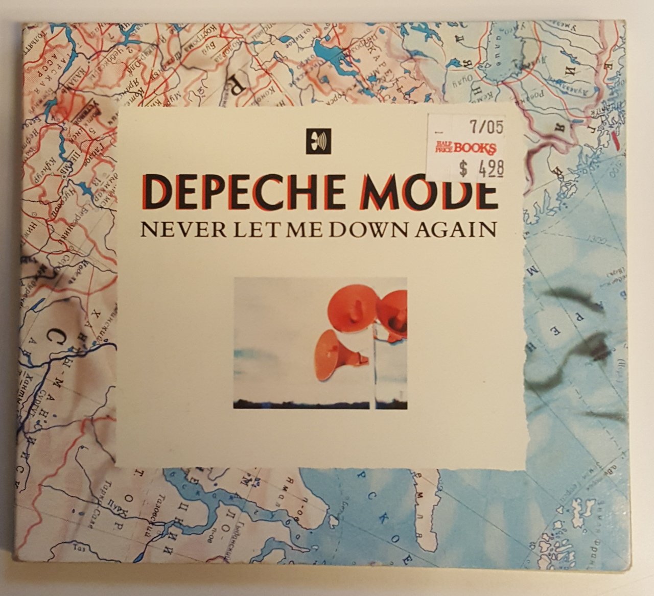 DEPECHE MODE - NEVER LET ME DOWN AGAIN (1992) - CD SINGLE DIGIPACK 2.EL