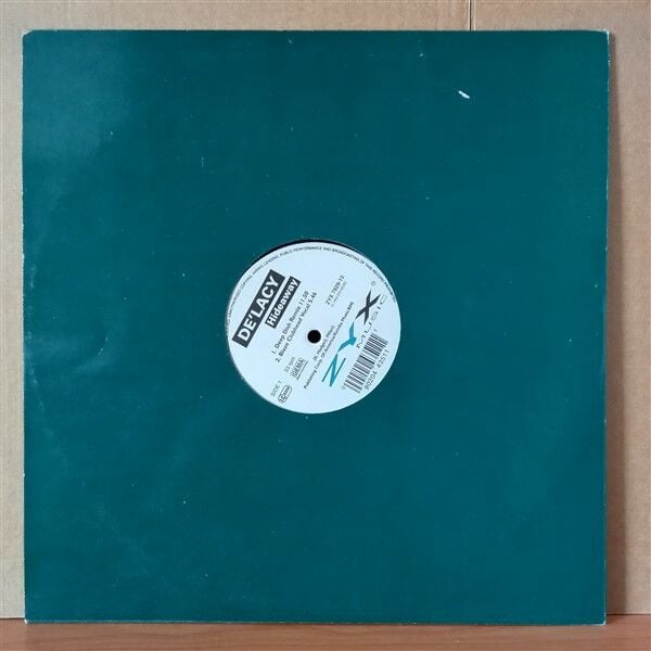 DE'LACY – HIDEAWAY (1995) - 12'' 33RPM MAXI SINGLE 2.EL PLAK