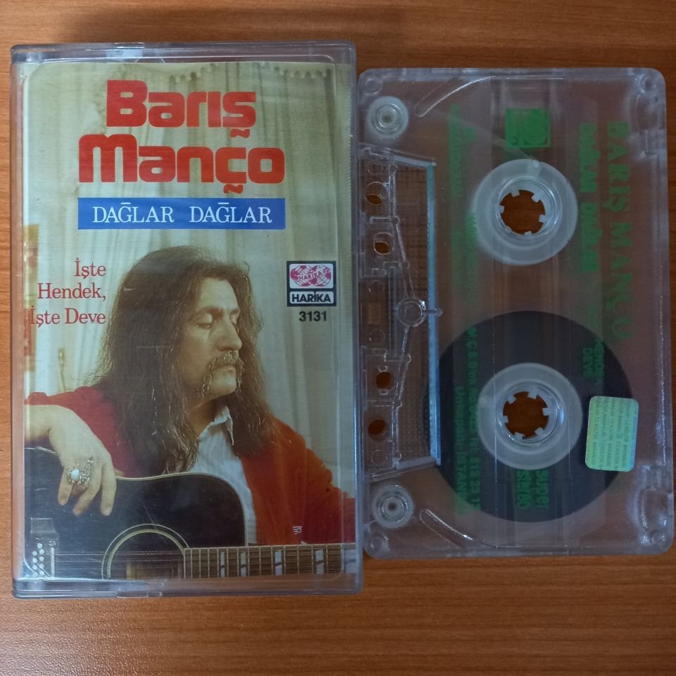 BARIŞ MANÇO - DAĞLAR DAĞLAR / İŞTE HENDEK, İŞTE DEVE (1986) - KASET 2.EL