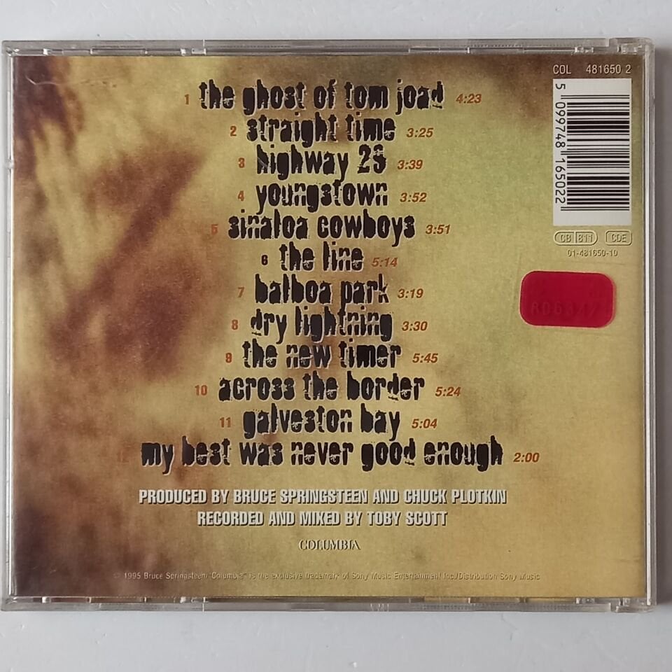 BRUCE SPRINGSTEEN – THE GHOST OF TOM JOAD (1995) - CD 2.EL