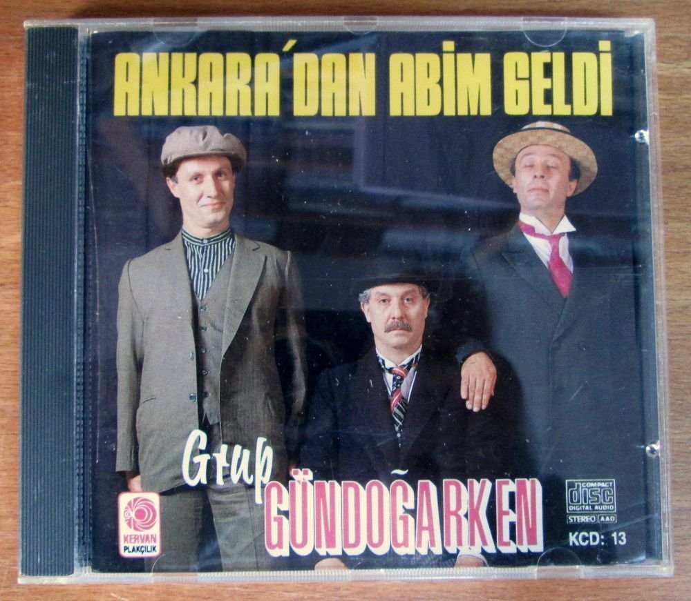 GRUP GÜNDOĞARKEN - ANKARA'DAN ABİM GELDİ (1992) - CD ÇOK TEMİZ 2.EL