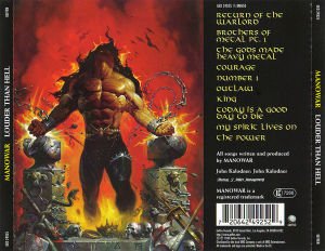 MANOWAR - LOUDER THAN HELL (1996) - CD AMBALAJINDA SIFIR
