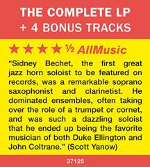 SIDNEY BECHET - PLAYS SIDNEY BECHET (1965) - LP 180GR 2019 EDITION SIFIR PLAK