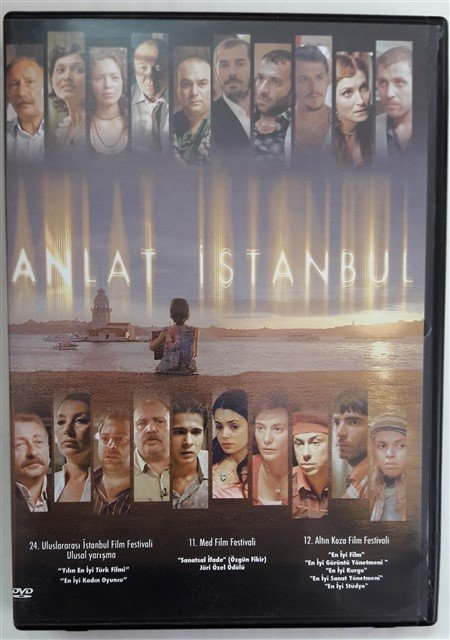 ANLAT İSTANBUL - ÜMİT ÜNAL, KUDRET SABANCI, SELİM DEMİRDELEN,YÜCEL YOLCU,ÖMÜR ATAY - DVD 2.EL