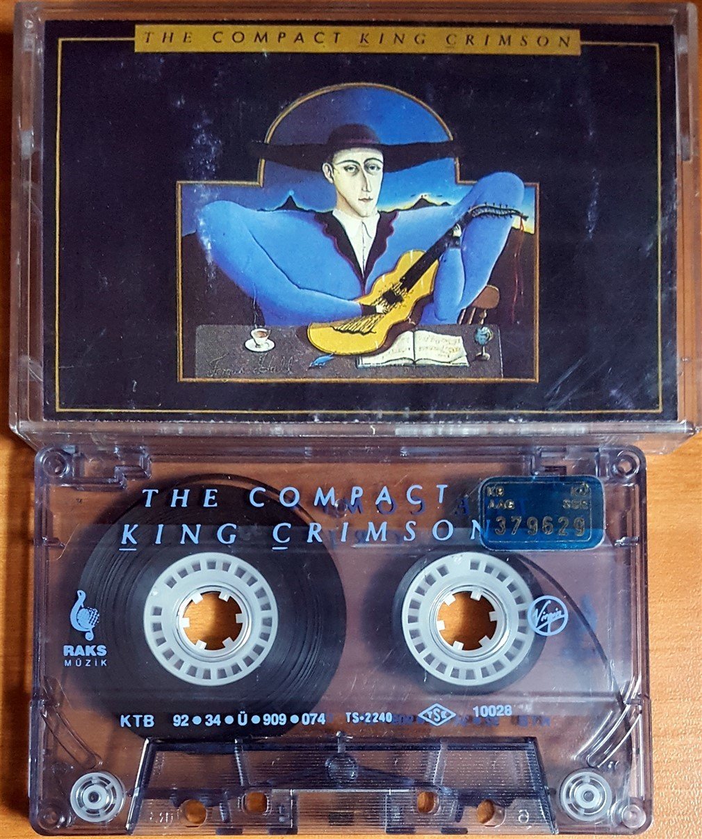 KING CRIMSON - THE COMPACT KING CRIMSON (1992) RAKS KASET 2.EL