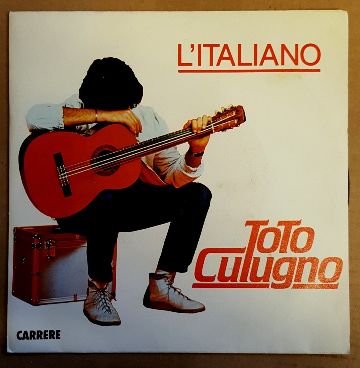 TOTO CUTUGNO - L'ITALIANO / SARA (1983) - 7'' 45 DEVİR 2.EL PLAK
