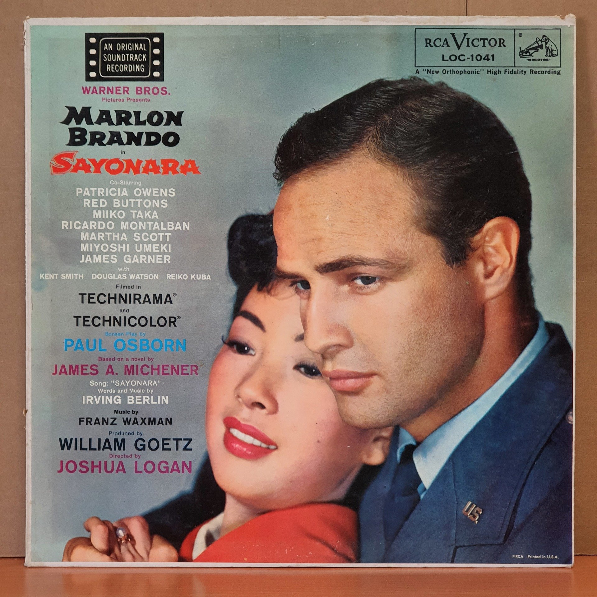 SAYONARA SOUNDTRACK / FRANZ WAXMAN (1957) - LP 2.EL PLAK